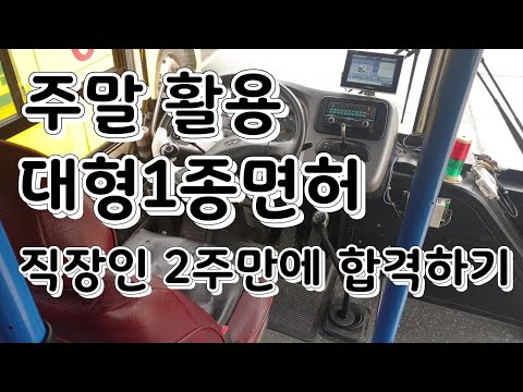 [소개] 1종대형면허 비용