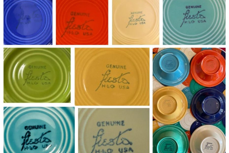 How Old Is My Fiestaware? Fiesta Identification Guide – Antique Answers