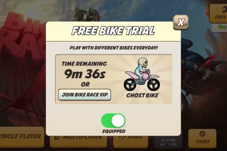 How To Get Ghost Bike In Bike Race - Youtube